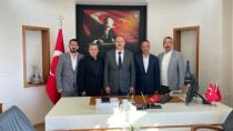Gemlik Beşiktaş Taraftarları Derneği,Kaymakam Göç’ü Ziyaret Etti