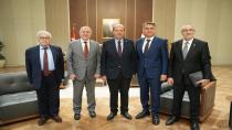 Ümit Özdağ, KKTC Cumhurbaşkanı Ersin Tatar’ı Ziyaret Etti